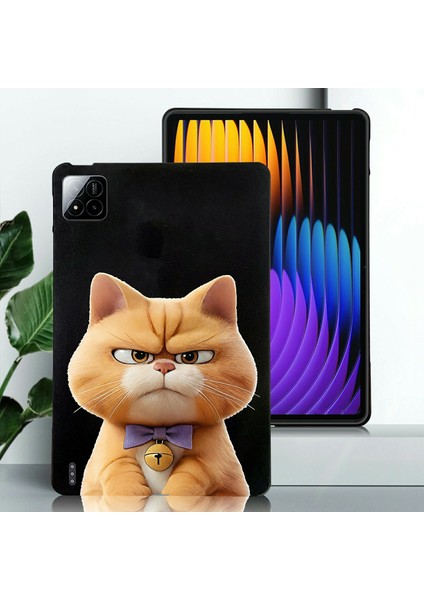 Xiaomi Pad 7 Pro / Pad 7 Kılıf Desen Baskı Ince Tpu Tablet Koruyucu Kapak-Garfield Kedi Için (Yurt Dışından)