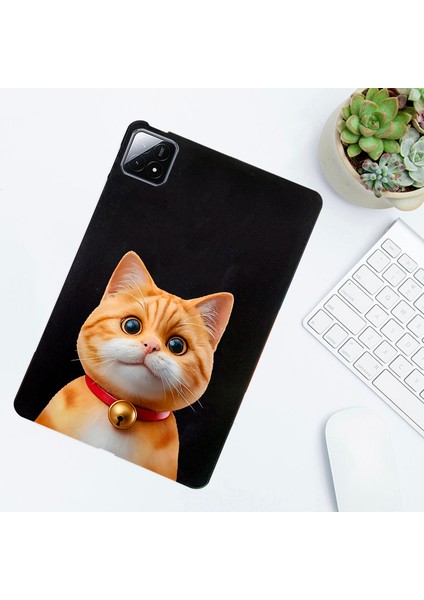 Xiaomi Pad 6s Pro 12.4 Kılıf Desen Baskı Ince Tpu Tablet Koruyucu Kapak-Kısa Tüylü Kedi Için (Yurt Dışından) indirimleri