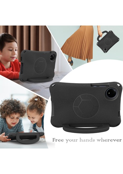 Xiaomi Redmi Pad Se 4g 8.7 Inç Eva Kılıf Tablet Koruyucu Kapak Için Stand-Siyah (Yurt Dışından)