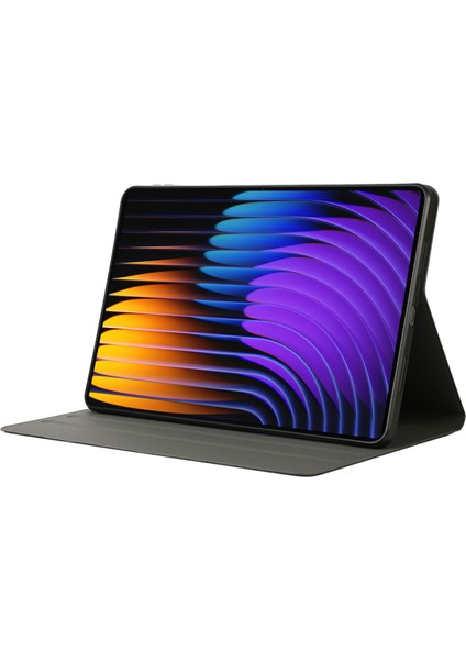 Xiaomi Pad 7 Pro/pad 7 Kılıf Pu Deri Katlanır Tablet Koruyucu Kapak-Gök Mavisi Için (Yurt Dışından)