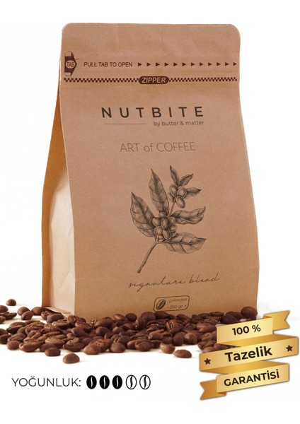 Midnight Blend 250 gr -Nitelikli Çekirdek Kahve