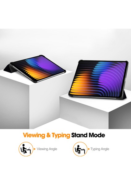 Xiaomi Pad 7 Pro/pad 7 Kılıf Desenli Baskı Deri Tablet Kılıfı-Bana Dokunma (Yurt Dışından)