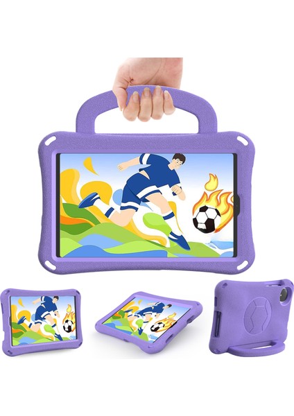 Xiaomi Redmi Pad Se 4g 8.7 Inç Eva Kılıf Tablet Koruyucu Kapak Için Stand-Açık Mor (Yurt Dışından)