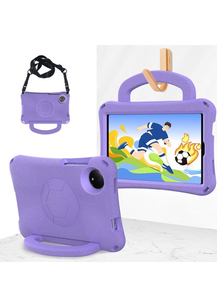 Xiaomi Redmi Pad Se 4g 8.7 Inç Eva Kılıf Tablet Koruyucu Kapak Için Stand-Açık Mor (Yurt Dışından)