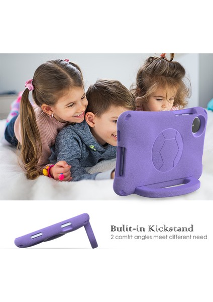 Xiaomi Redmi Pad Se 4g 8.7 Inç Eva Kılıf Tablet Koruyucu Kapak Için Stand-Açık Mor (Yurt Dışından)