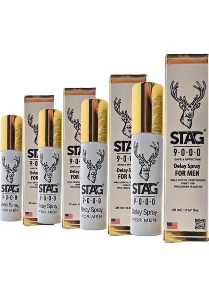 Stagg Riverrshop Spray Stag .9000 For Men X4