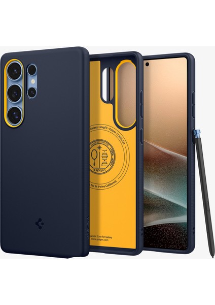 Caseology Galaxy S25 Ultra Kılıf Nano Pop Mag özellikli Blueberry Navy - ACS09056 fiyatları