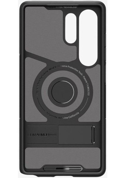 Galaxy S25 Ultra Kılıf Slim Armor MagFit özellikli Kickstand Black - ACS08909 modelleri