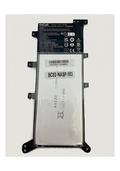 Asus X554LA-XO2197T X554LD-XO939H,X554LJ-XO1146T X554LJ-XO1137T Notebook Batarya -Pil