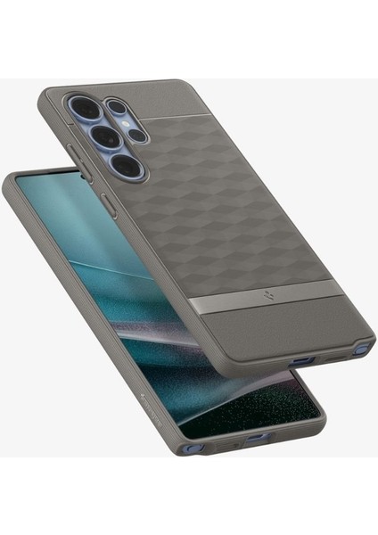 Caseology Samsung Galaxy S25 Ultra Kılıf Parallax Mag özellikli Ash Gray - ACS09055