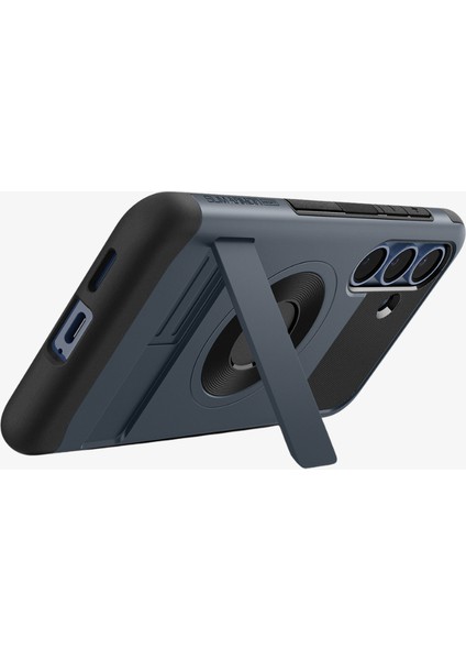 Galaxy S25 Kılıf Slim Armor MagFit Metal Slate - ACS08919