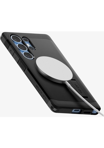 Galaxy S25 Ultra Kılıf Tough Armor AI MagFit özellikli Black - ACS08964