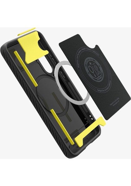 Galaxy S25 Plus Kılıf Rugged Armor MagFit özellikli Matte Black - ACS08977 fiyatları