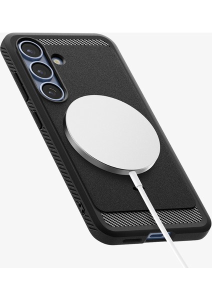 Galaxy S25 Plus Kılıf Rugged Armor MagFit özellikli Matte Black - ACS08977 indirimleri