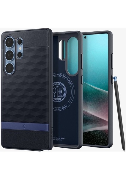 Caseology Galaxy S25 Ultra Kılıf Parallax Mag özellikli Navy Violet - ACS09054