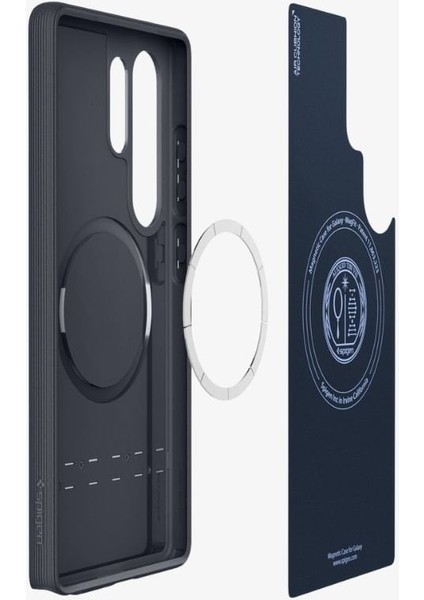 Caseology Galaxy S25 Ultra Kılıf Parallax Mag özellikli Navy Violet - ACS09054