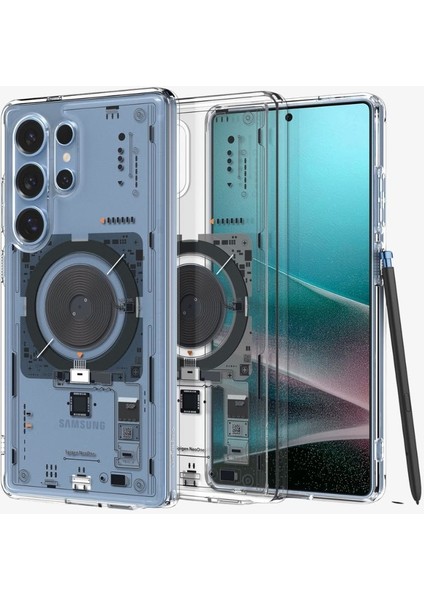 Galaxy S25 Ultra Kılıf Ultra Hybrid MagFit özellikli Neo One - ACS08959
