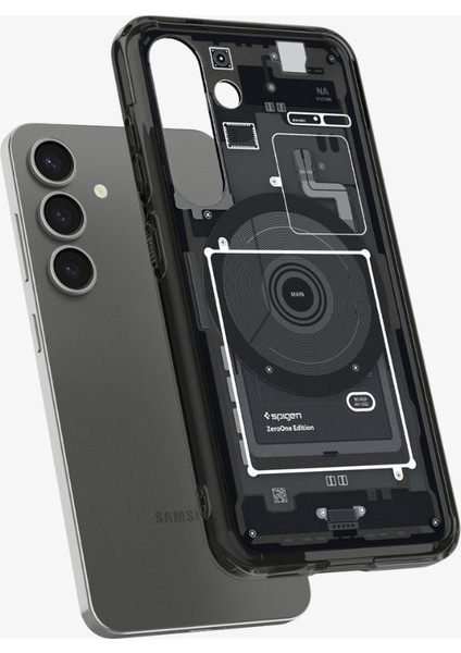 Galaxy S25 Plus Kılıf Ultra Hybrid Zero One MagFit özellikli Zero One Black - ACS08982 fırsatları