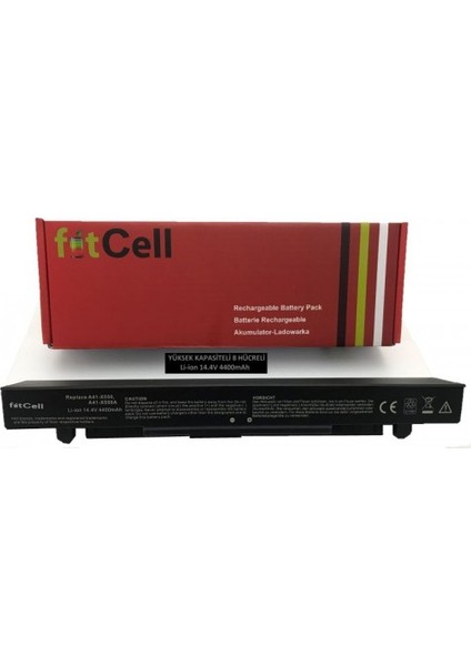 Asus R510VX-DM508T , Asus R510VX-DM343T 8 HÜCRELİ Notebook Batarya - Pil