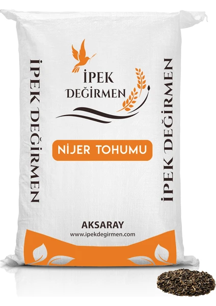 Ipek Değirmen Nijer Tohumu Muhabbet Kuş Yemi 1 kg