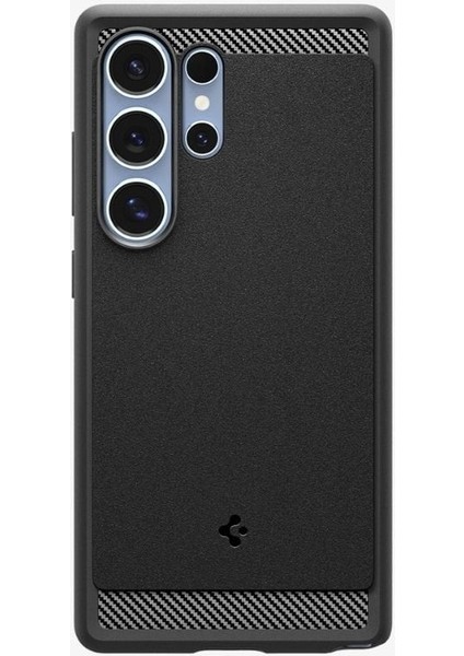 Samsung Galaxy S25 Ultra Kılıf Rugged Armor MagFit özellikli Matte Black - ACS08951