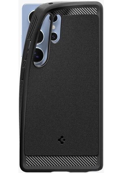 Samsung Galaxy S25 Ultra Kılıf Rugged Armor MagFit özellikli Matte Black - ACS08951