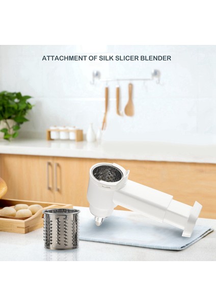 Kitchenaid Için Sebze Dilimleyici/parçalayıcı/peynir Rende Standı Mikser Ataşmanı Dilimleme Parçalama Aksesuarları (Yurt Dışından) modelleri