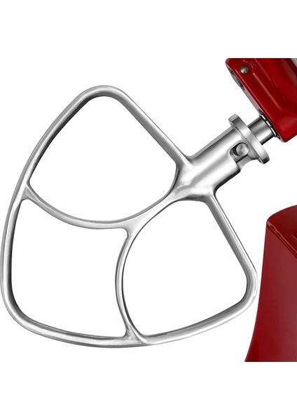 Kitchenaid 4,5-5 Quart Stand Mikser Için Paslanmaz Çelik Düz Karıştırıcı Aparatı, Devirme Başlıklı, Bulaşık Makinesinde Yıkanabilir (Yurt Dışından) fiyatları
