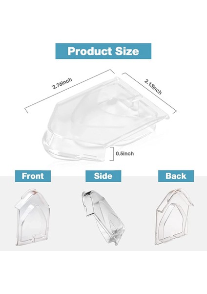 Nınja 72OZ Meyve Sıkacağı Aksesuarlarına Uygun, Değiştirilebilir Şeffaf Kapak, Mikser Kapağı Yedek Parça NJ600 (Yurt Dışından)