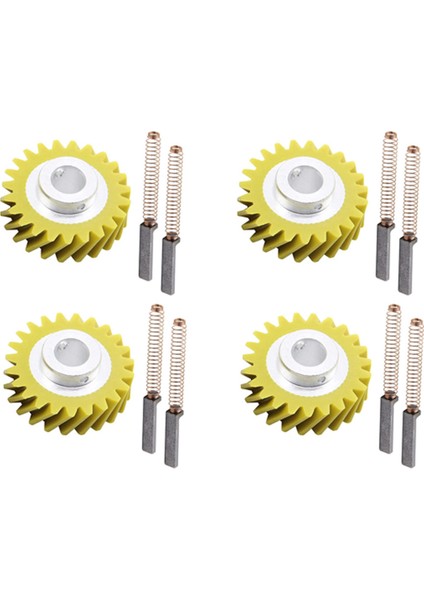 2x W10112253 Mikser Sonsuz Dişli W10380496 Kitchenaid 5K45SS 5K5SS Mikserler Için Karbon Fırçalar Parçaları Değiştirin 4162897 (Yurt Dışından)