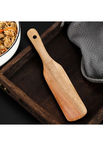 Ahşap Spurtles Seti (5 Adet) - Tik Ahşap Mutfak Aletleri Seti - Karıştırma ve Karıştırma Için Isıya Dayanıklı Yapışmaz Ahşap Tencere Seti (Yurt Dışından) fiyatları