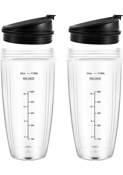 Ninja Nutri BN401, BN701, SS101, BN400, BN800, BN801 Blender Için Uyumlu 24OZ Yedek Bardaklar (Yurt Dışından) fiyatları