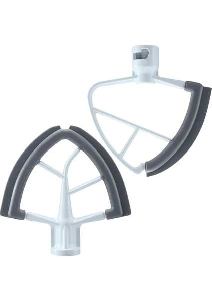 Stand Mikser Aksesuarı Için Esnek Kenar Çırpıcı Seti Kitchenaid Için Mikser Çırpıcı 4.5-5qt Kase Kaldırmalı Stand Mikser Aparatı (Yurt Dışından)