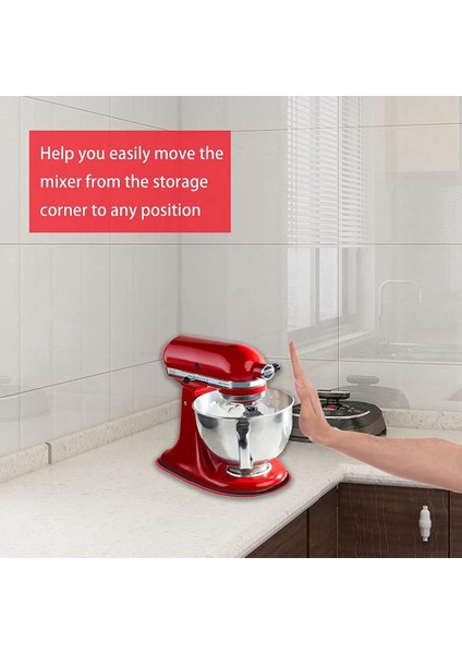 Kitchenaid Için Mikser Sürgülü Mat, Kitchenaid Stand Mikseri Için Mat 6-8 Qt Başlık Başlığı, Tezgah Için Stand Mikseri Kaydırıcı Mat (Yurt Dışından)