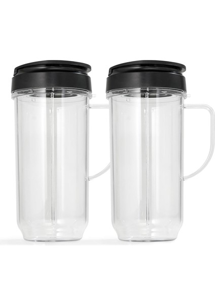 Magic Bullet 250W MB1001 Blenderler Için Blender Bardakları 22OZ ve Bıçak Değiştirme Seti (2 Kap/contalı Çıkarıcı Bıçağı) (Yurt Dışından) modelleri