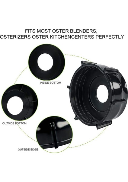1 Adet 4902-003 Oster ve Osterizer Blenderleri Için Blender Kavanoz Tabanı, Premium Oster Blender Yedek Parçaları (Siyah) (Yurt Dışından) fiyatları
