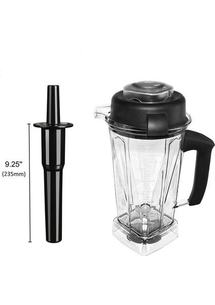 Standart 64OZ Konteyner Için Vitamix 760/5000/5200 Karıştırıcılar Için 2x Blender Sabotaj Hızlandırıcı Plastik Çubuk Piston (Yurt Dışından)