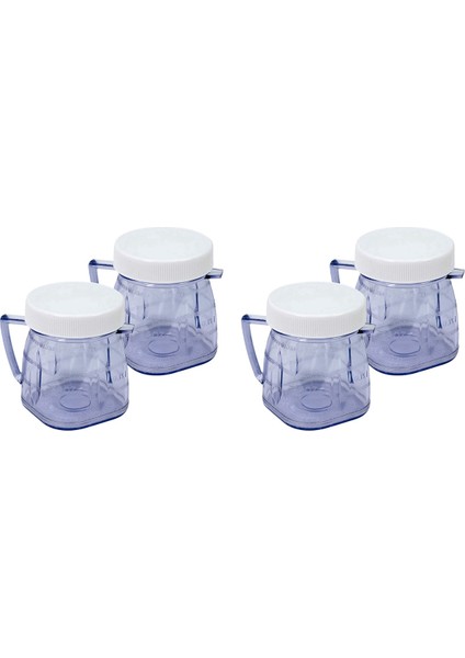 Oster Izer Için 4 Paket Yedek Parçalar 1 Bardak Mini Plastik Kavanozla Uyumlu Çoğu Blender Aksesuarları (Yurt Dışından)