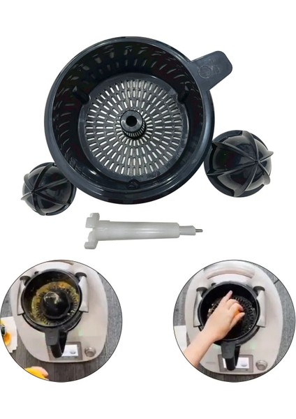 Çok Amaçlı Meyve Suyu Sıkma Seti Meyve Sıkacağı Yedek Parçalar Mutfak Ev Pişirme Aletleri Aksesuarları Thermomix Tm5 Tm6 (Yurt Dışından)