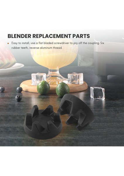 9704230 Blender Bağlayıcı, Anahtar Kitli Yedek Parçalar Kitchen-Aid ile Uyumlu KSB5WH Ksb5 Ksb3 Sürücü (5 Adet) (Yurt Dışından)