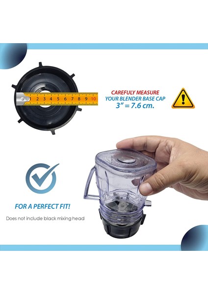 Oster Izer Için 2 Paket Yedek Parçalar 1 Bardak Mini Plastik Kavanozla Uyumlu Çoğu Blender Aksesuarları (Yurt Dışından)