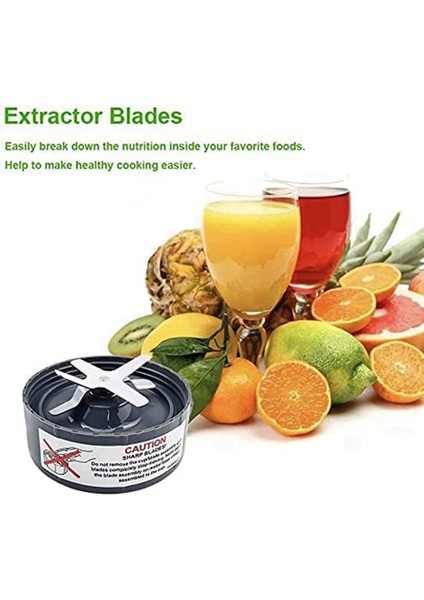 Nutribullet 600W / Pro 900W Nutribullet Blender Blade Için Çıkarıcı Bıçak Serisi Için 3x Çıkarıcı Bıçak Fit (Yurt Dışından) fiyatları