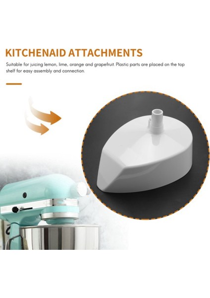 Kitchenaid Stand Mikserleri Için Narenciye Suyu Ataşmanı Paslanmaz Çelik Kase (4,5qt/5qt) Ataşman Oyucu Bulaşık Makinesinde Yıkanabilir (Yurt Dışından)