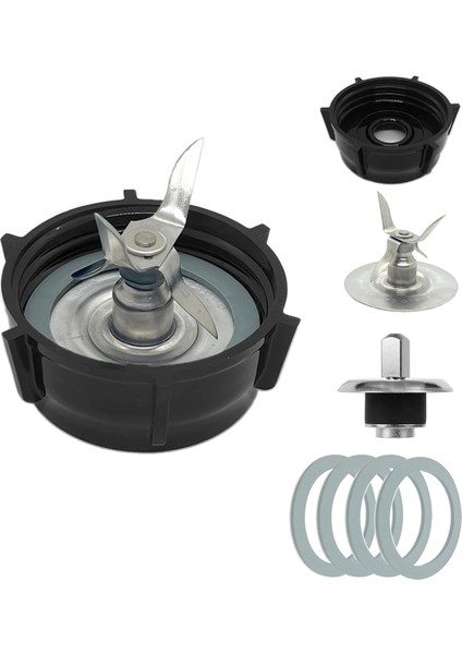 Oster Blender Için Yedek Parçalar Blender Buz Kırıcı Bıçak Kavanoz Taban Kapağı Ile, Aspas Para Licuadora Oster Blender Için (Yurt Dışından)
