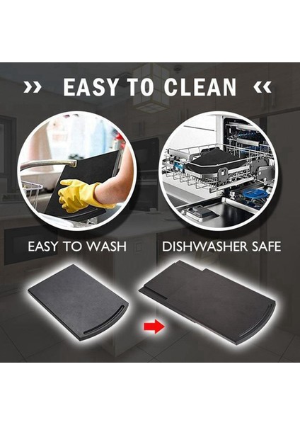 2x Çok Yönlü Hareketli Kahve Tepsisi 25 Lbs Kahve Makinesi Caddy Sürgülü Tepsi Standı Mutfak Aksesuarları (Yurt Dışından)