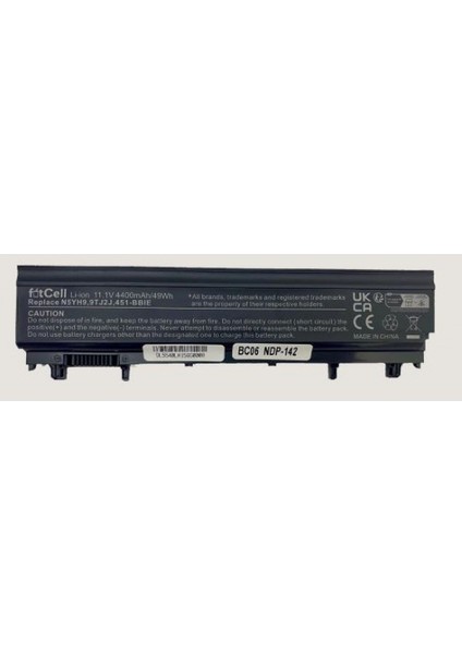 Dell Latıtude E5440,LATITUDE 15 5000,LATITUDE E5540 Notebook Batarya - Pil