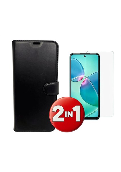 Apple iPhone 6 / Apple iPhone 6s Elite Kapaklı Ekran Koruyucu Hediyeli Cüzdanlı Kart Bölmeli Kılıf