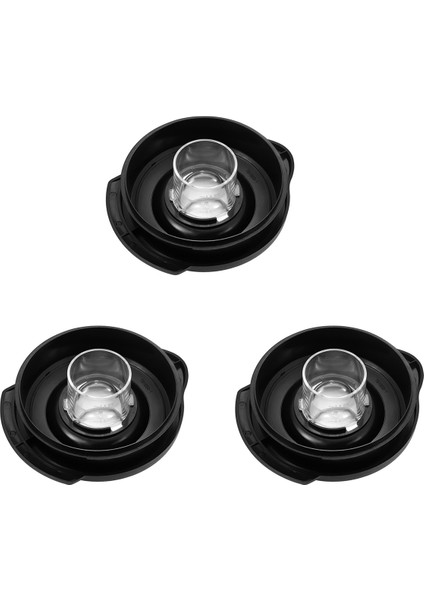 Os-Ter Blender Kavanozu Için 3x 6 Bardak Cam Blender Kapağı Kapağı 124461-000-000 Os-Ter Pro Blenderler Için Fit Kapak Yedek Parçaları (Yurt Dışından)