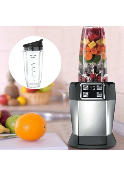 Nutri Ninja Blender Kabı Için Blender Kabının Değiştirilmesi, Blender Yedek Parçaları, Blender Parçaları (24 OZ/710 Ml) (Yurt Dışından)