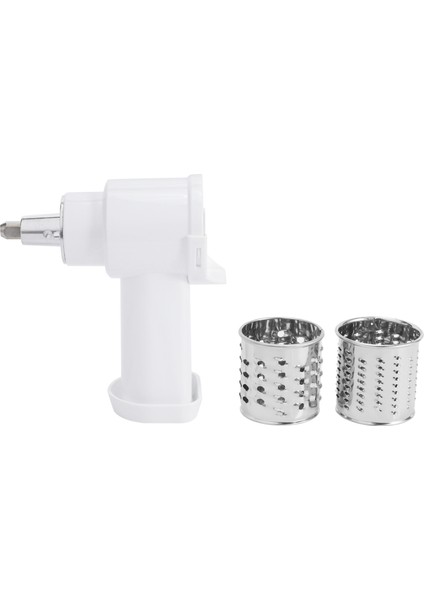2x Sebze Dilimleyici/parçalayıcı/peynir Rende Kitchenaid Için Tezgah Mikseri Eki Dilimleme Parçalama Aksesuarları (Yurt Dışından)